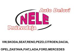 Nele Inđija - Katalog Opel