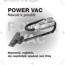 POWER VAC - WS International