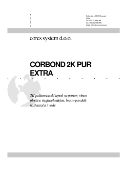 CORBOND 2K PUR EXTRA