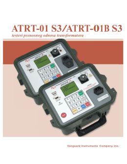 Preuzmite katalog Vanguard USA ATRT-01 S3
