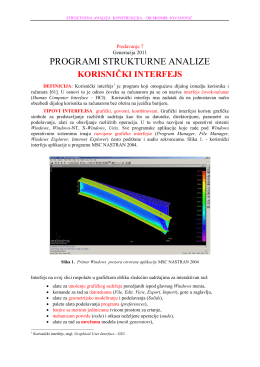 predavanje-7 2011 programi strukturnih analiza