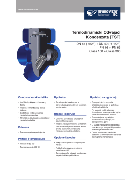 01 Termodinamički Odvajači Kondenzata [TST].indd
