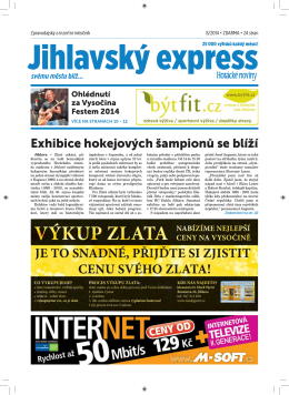 srpen - Jihlavský express