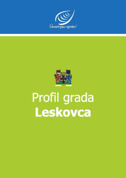 City of Leskovac - ALER - Agencija za lokalni ekonomski razvoj