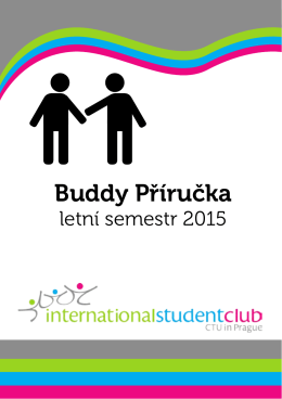 Stáhnou Buddy Příručku (PDF) - International Student Club CTU in