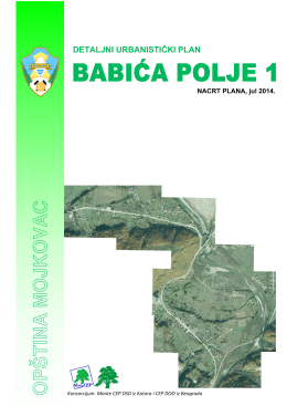 PDR Babića Polje - Opština Mojkovac