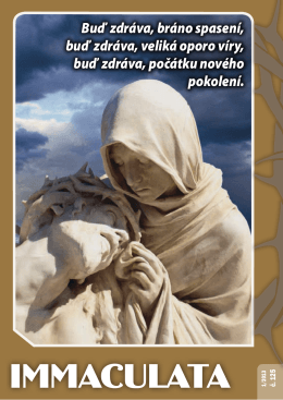 Radost z víry - Immaculata