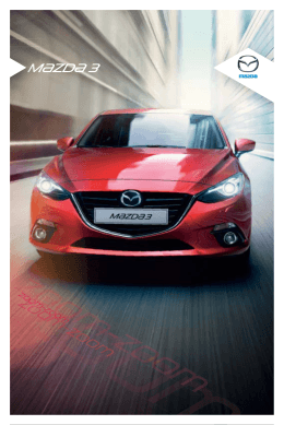 Stáhnout brožuru Mazda3