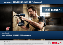 GSR/GSB 14,4/18 V-EC