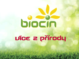 Prezentace Biocin-F