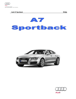 Audi A7 - Autokomerc