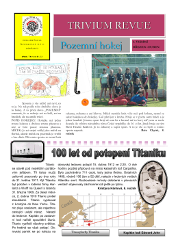 TR duben-květen 2012 - Základní škola Trivium Plus Dobřany