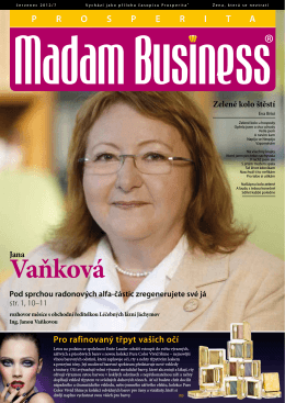 Červenec - Prosperita Madam Business