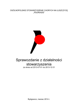 Sprawozdanie - luszczyca.org.pl