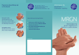 Informacje dla pacjentów i członków rodziny - MRE-Rhein-Main