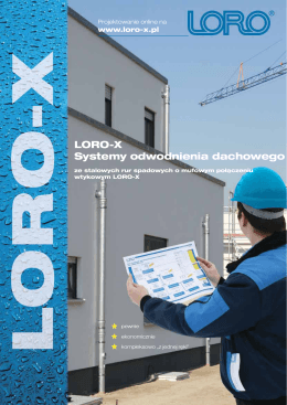 LORO-X Systemy odwodnienia dachowego - LORO-X.pl