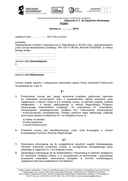 Umowa na świadczenie usług - multimedialnaszkola.com.pl