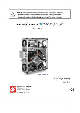 EUROSTER E11Z Instrukcja obsługi i montażu - E-heat