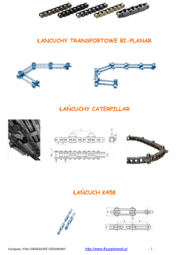 Chains and Accessories Łańcuchy i akcesoria Reťaze a príslušenstvo