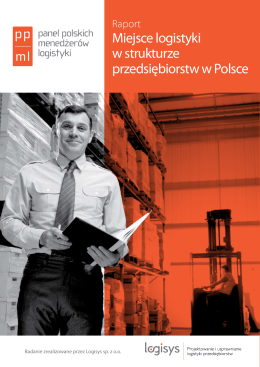 Miejsce logistyki w strukturze przedsiębiorstw w Polsce