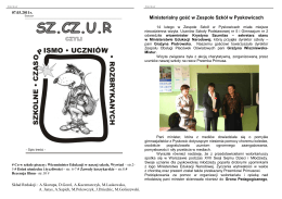gazetka 2010-2011 nr 2 - Zespół Szkół w Pyskowicach