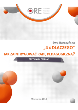 „4X DLACZEGO” - Doskonaleniewsieci.pl