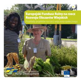 Europejski Fundusz Rolny na rzecz Rozwoju Obszarów