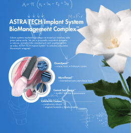 ASTRA TECH Implant System BioManagement Complex™