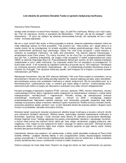 List otwarty do premiera Donalda Tuska w sprawie medycznej