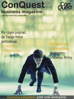 ConQuest | business magazine