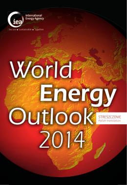 World Energy Outlook 2014 - Executive Summary
