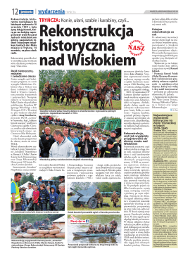 wrzesień "Rekonstrukcja historyczna nad Wisłokiem"