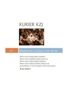Kurier KZJ nr1 - WordPress.com