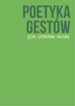 poetyka_gestow - Projektowanie Komunikacji