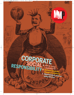 Corporate, Social, Responsibility