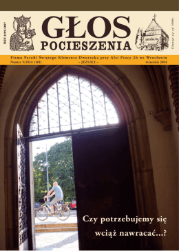 wrzesień 2014 - Parafia św. Klemensa Dworzaka