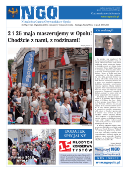 NGO Wydanie Specjalne Nr. 5 - Niezależna Gazeta Obywatelska w