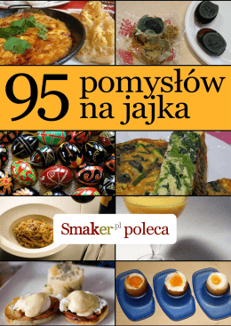 smaker.pl poleca: 95 pomysłów na jajka