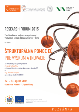 Research forum 2015