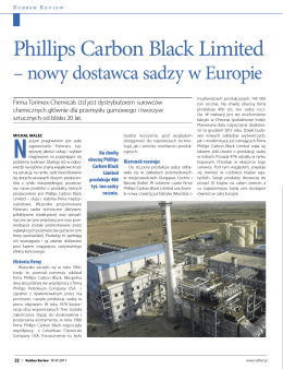 Phillips Carbon Black Limited - Torimex