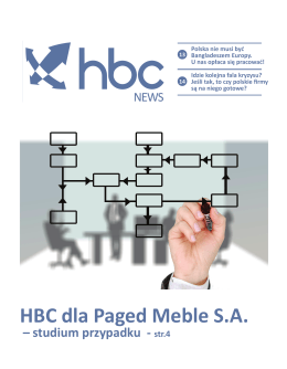 HBC dla Paged Meble S.A.