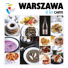 Warszawa à la carte