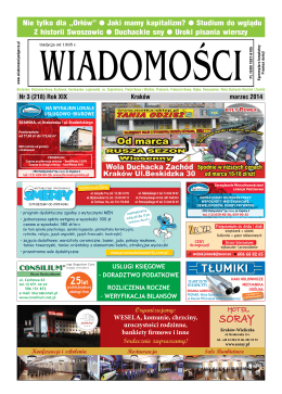 2014 marzec - wiadomosci.krakow.pl