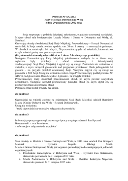 Protokół Nr XX.12.pdf - Urząd Miasta i Gminy Dobrzyń nad Wisłą