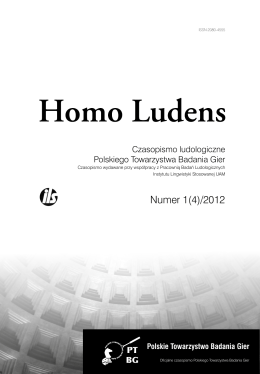 Homo Ludens 1(4)/2012