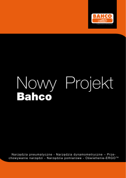 Nowy projekt BAHCO