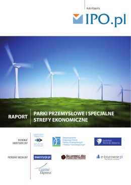 raport parki przemysłowe i specjalne strefy ekonomiczne