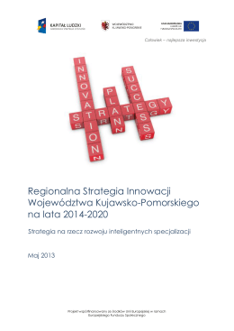 Regionalna Strategia Innowacji Województwa Kujawsko