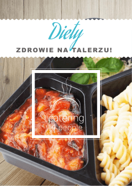 ZDROWIE NA TALERZU! - catering4people | catering4people