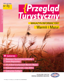 2014 Przeglad 85 1 - Warmińsko – Mazurska Regionalna